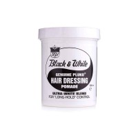Black and White Genuine Pluko Hairdressing Pomade - 200ml