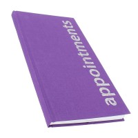 Agenda Appointment Book 3 Assistant - Purple