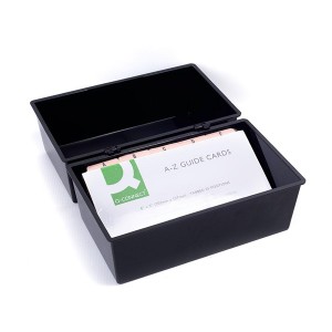 Agenda Black Index Box