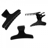 Hair Tools Butterfly Clamps Large Black