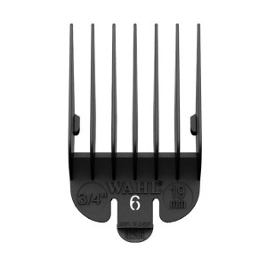 Wahl Black Plastic Comb No 6